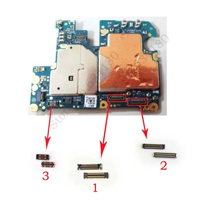 LCD Display Screen FPC Connector For ASUS Zenfone 5 ZE620KL USB Charger Charging Contact Plug connector