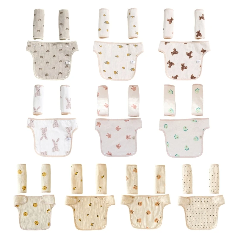 

Lightweight Baby Bibs Design Baby Sucking Pad Breathable for Chest Shoulder Dropship