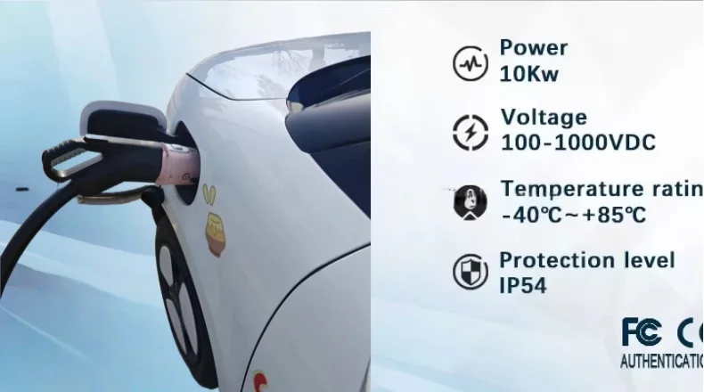 

Комбинированный адаптер-коннектор CCS2-NACS (Type 2) для электромобилей Cybertruck: зарядное устройство-конвертер для автомобиля