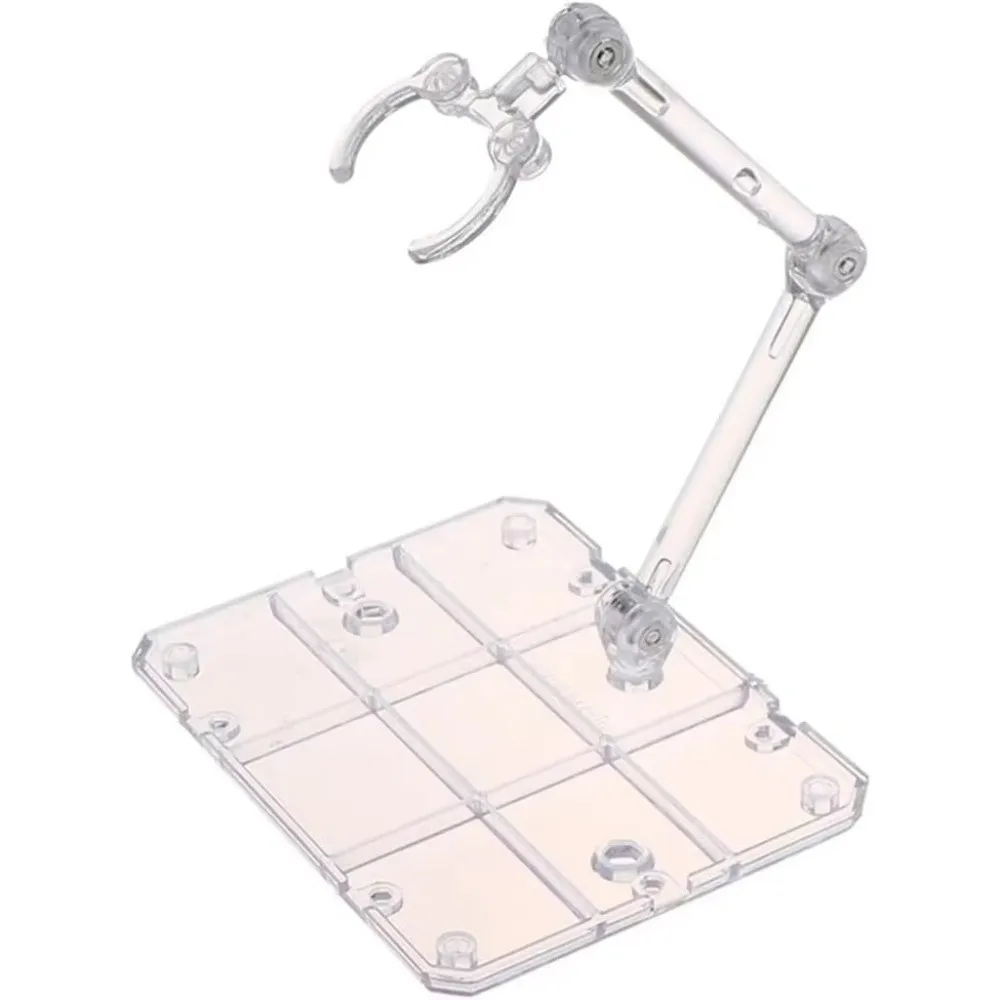 Perfect Transparent Action Figure Display Stand Movable Assembly Gundam Models Rack PVC Figure Stand for HG 1/144 Cinema Game