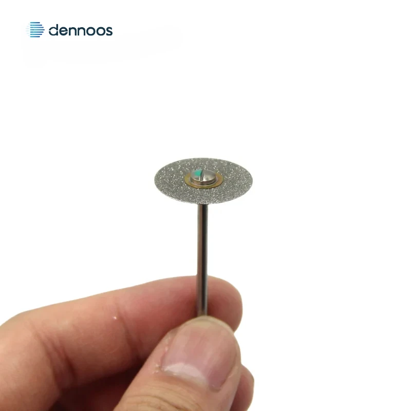 Dennoos 1pcs Dental Lab Sintered Diamond Disc 70um/60um/40um for Grinding of sintered Zirconia HP 2.35mm Cutting Disc Tools - view 5