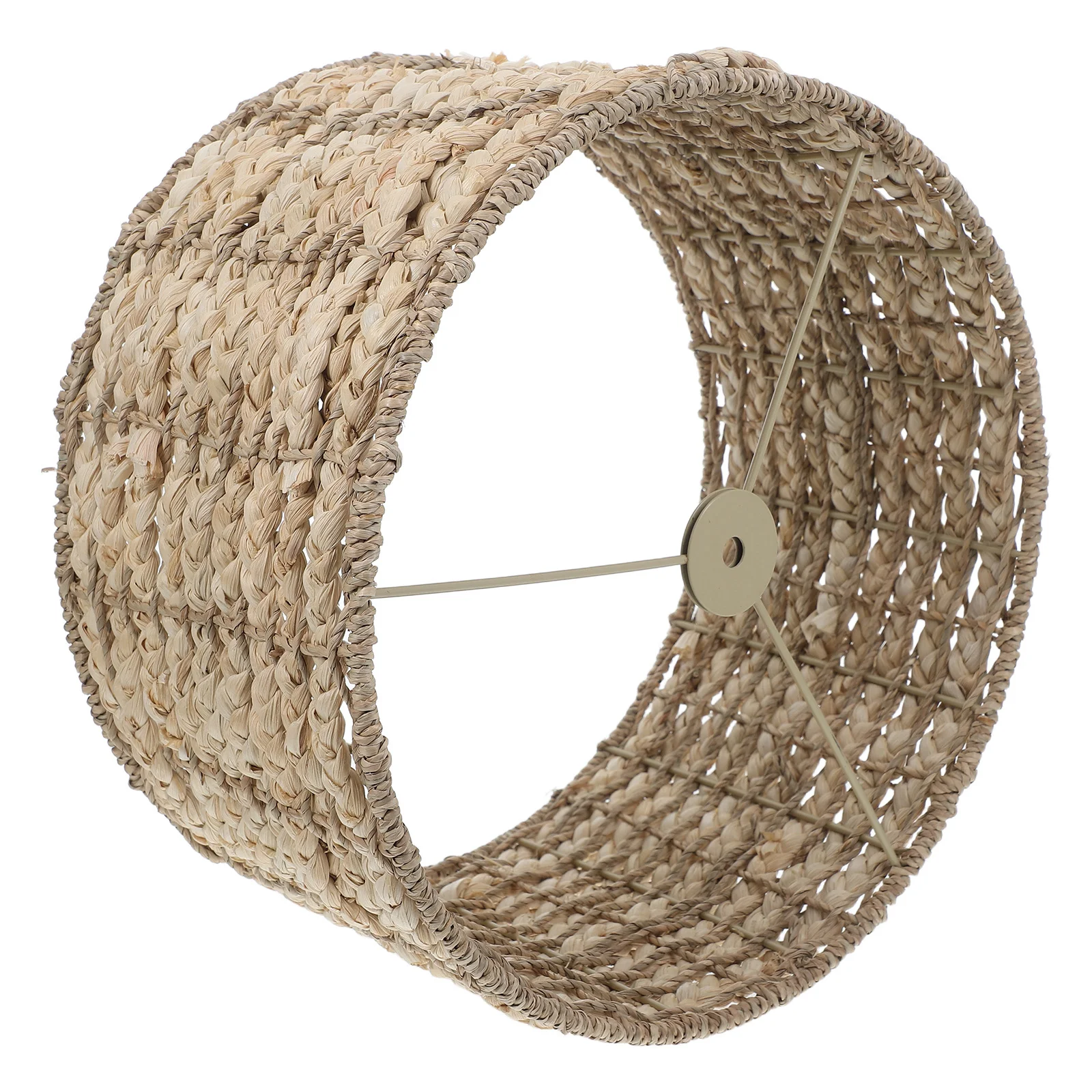 

Seagrass Lamp Shade Natural Handmade Woven Rustic Pendant Light for Dining Room Bedroom Porch Home Decor Large Drum Hanging