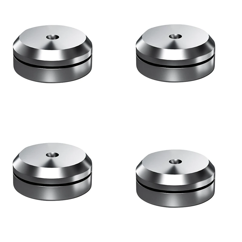 

2025 New-4X HIFI Audio Speaker Amplifier Shock Absorbing Foot Cone Feet Base Nail Isolation Spikes Stand Pad,1PCS Single Foot Pa