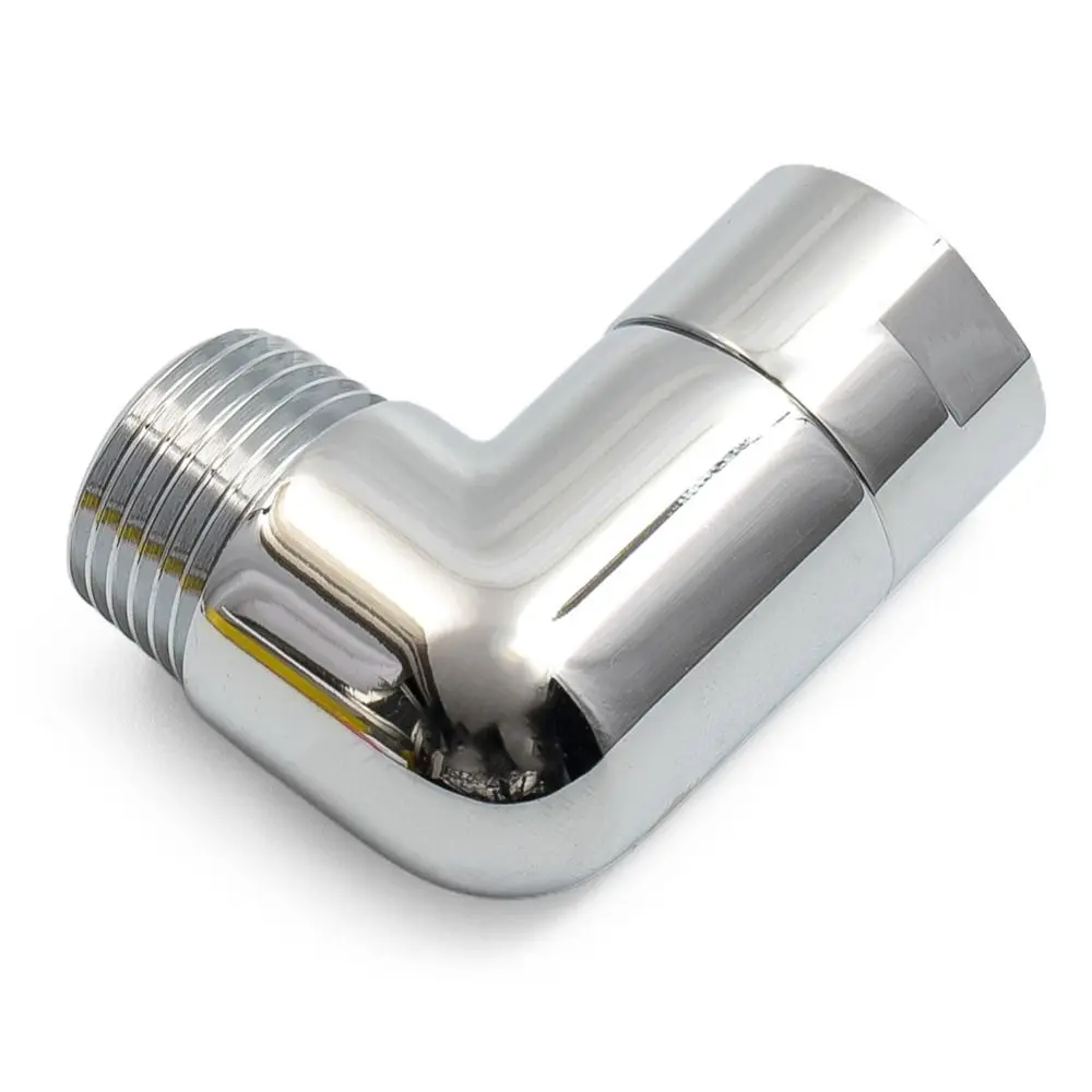 Adaptador de codo de ducha G1/2, Conector de ducha Universal de 90 ° y 135 °, junta de codo de cambio de ángulo, accesorios de boquilla de aspersor de baño