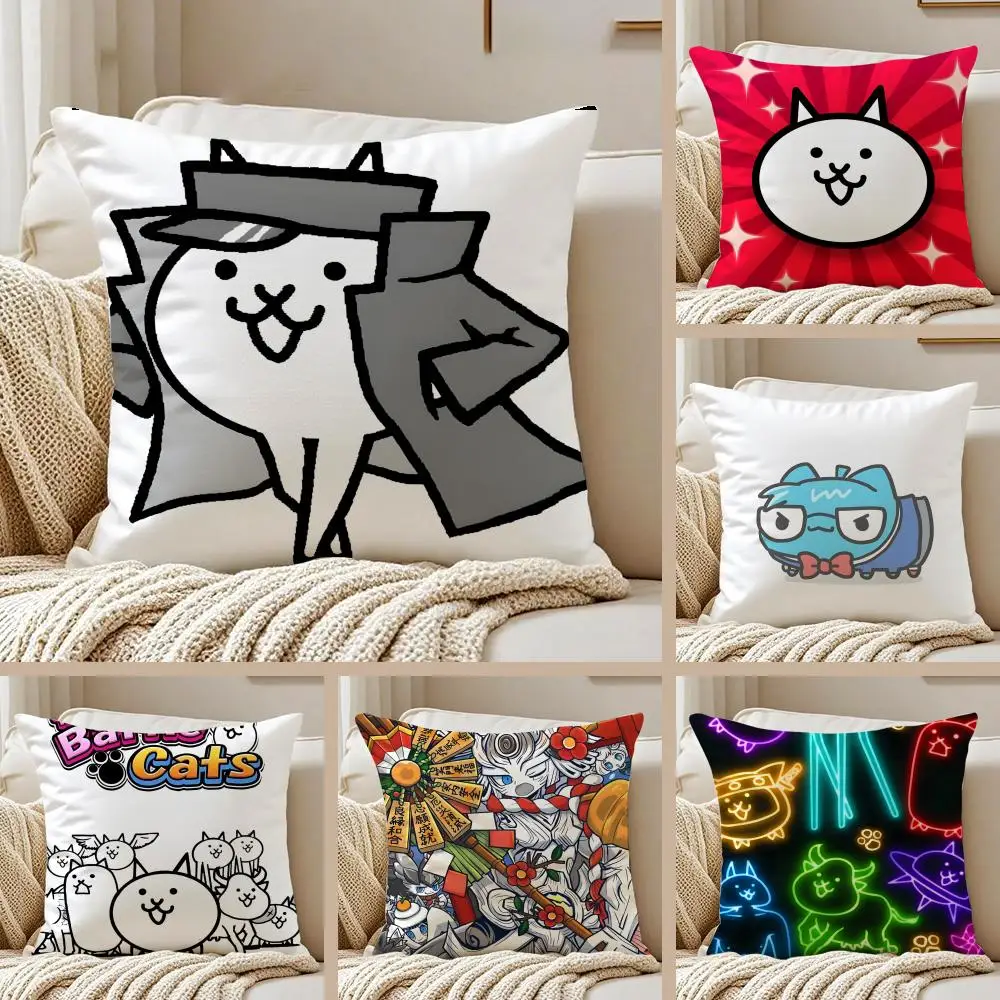B-Babymetal Pillow Japanese Metal Band Cushion Cover Pillowcase Anti-dustmite Invisible Zipper Short Plush Sofa Cushion