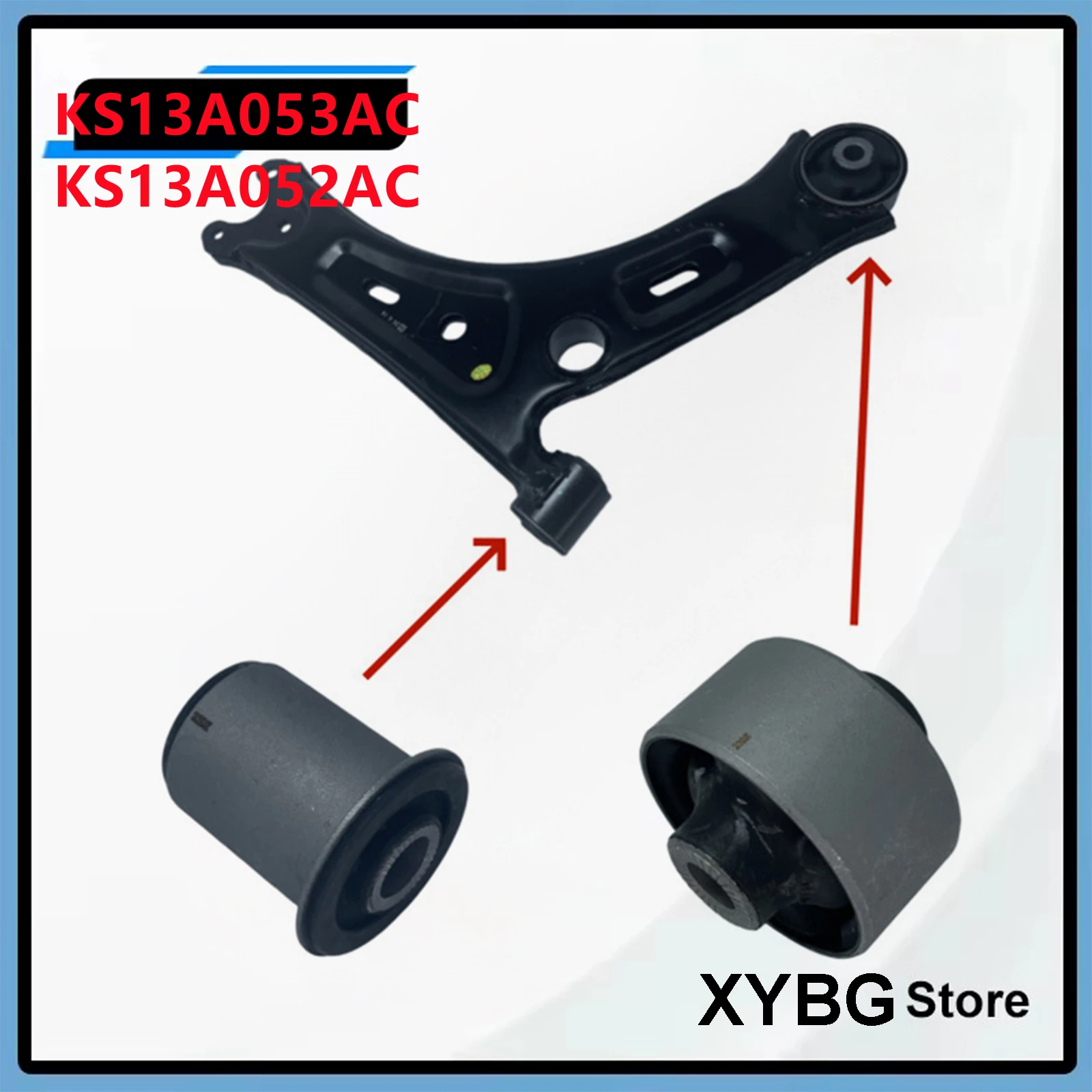 2Pcs KS13A053AC KS13A052AC Suspension Parts Control Arm Bushing For Ford Bronco Sport CHD 2021 C-Max CCG 2013 Car Accessories