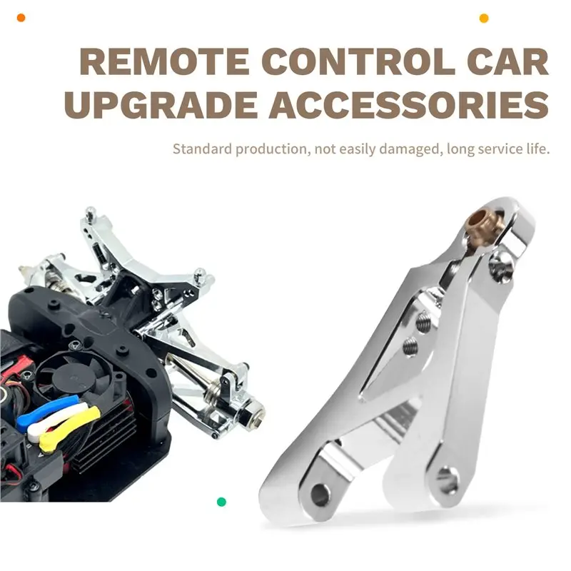 B05C-For MJX 1/14 RC Car Upgrade Front Lower Swing Kit- Silver Accessories For Models 14301/14302 14303 14304