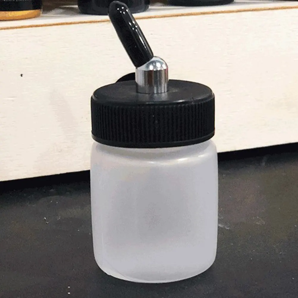 

20Pcs Sturdy Airbrush Bottle Nozzle Cap Plastic Fitting Replacement for Jar Spray Pen Portable Space Saving Design