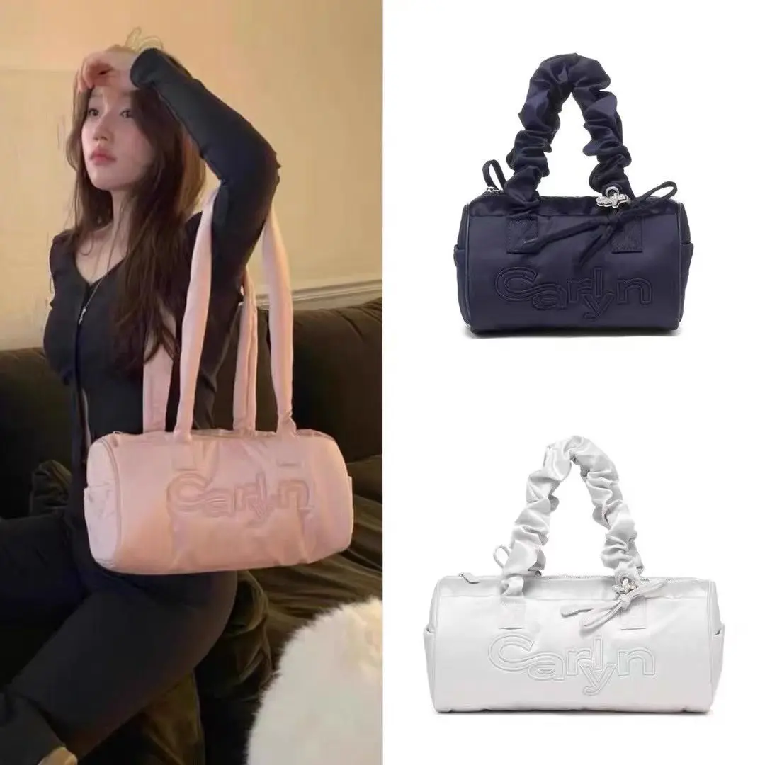 JIAERDI Sweet Cute Pink Handbag Women Hot Girls Soft Chic Large Capacity Shoulder Bags Female Fairycore Aesthetic Underarm Bag