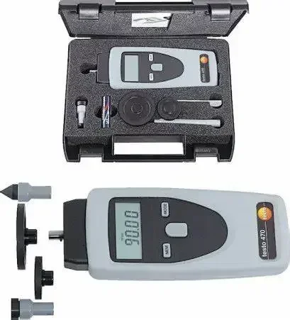 NEW Brand new testo 470 - Precision optical mechanical speed measuring instrument