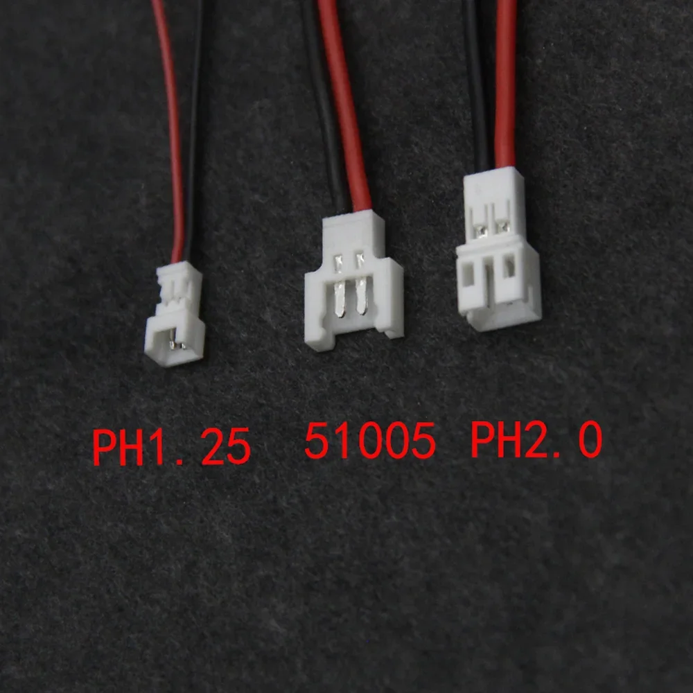 3Plugs / 4Plugs / 6Plugs PH2.0 / PH1.25 / 51005 Serial Transfer To Banana 4.0 with Balance Plug for 1S LIPO Battery IMAX B6 B6AC