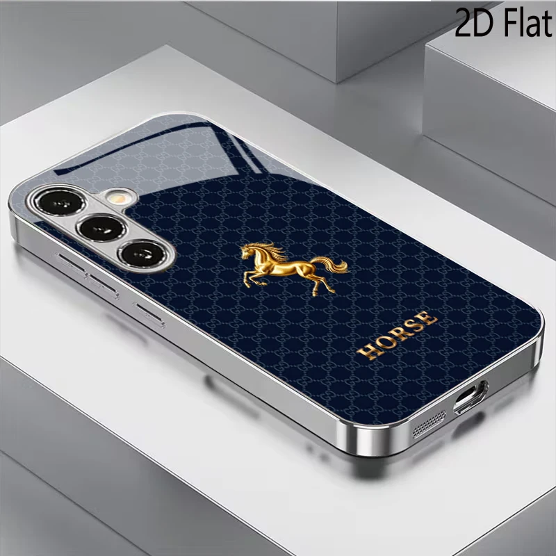 Golden For Samsung GalaxyS26 S25 S24Ultra S23 S22 S21PLUS A55 A35A14 A15A52 A16 A25PhoneCase Creative Full-Cover Drop-Proof