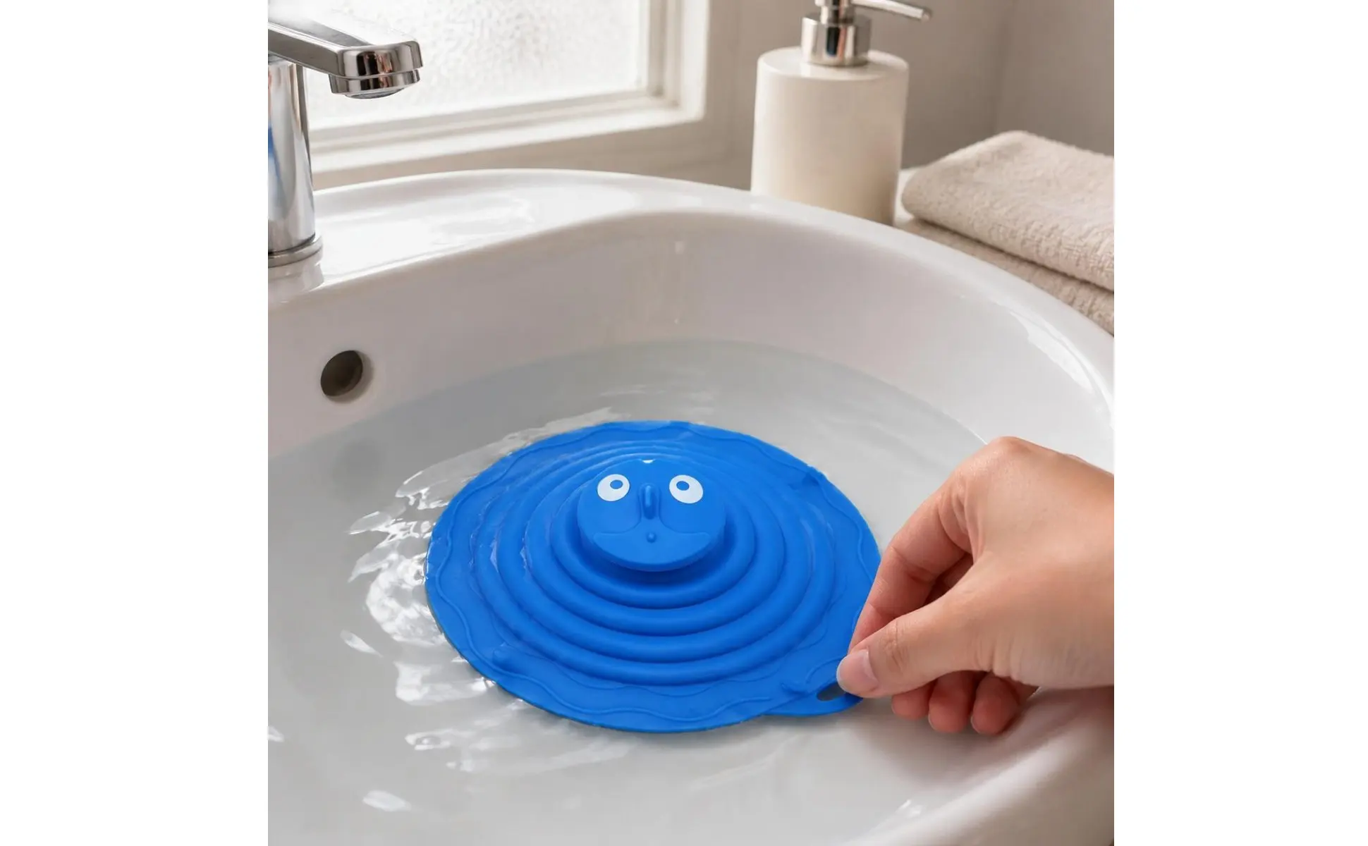 Silicone Drain Plunger Reusable Sink Clog Remover Washbasin Drain Tool Ergonomic Handle Heavy Duty