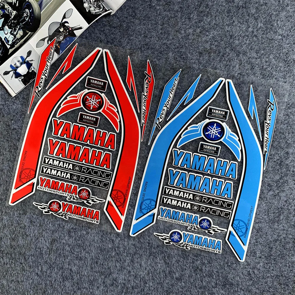 FOR YAMAHA Universal Multi-Purpose Reflective Waterproof Stickers Scratch Conceal for Auto Bike Helmet Mug Fridge Decoration