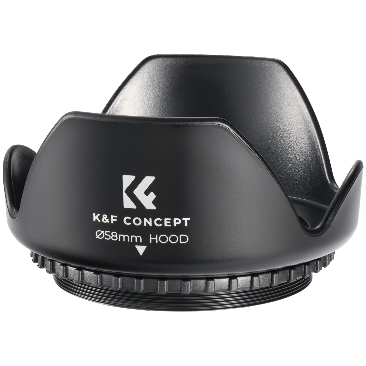 K&F Concept Capa de lente de câmera com rosca de 67 mm universal com pano de limpeza para todas as lentes de 52 mm 58 m 67 mm