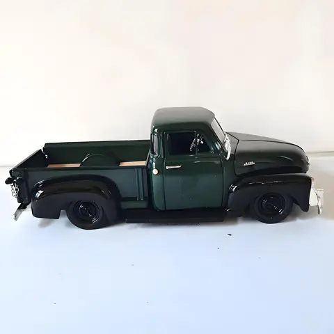 JADA 1:24 Chevy Pickup 1953 Legeringsbil Gjuten Bil & Leksaksfordon Bilmodell Miniatyr Skalamodell Bil För Barn 10 best sales Chevy-leksak - №5