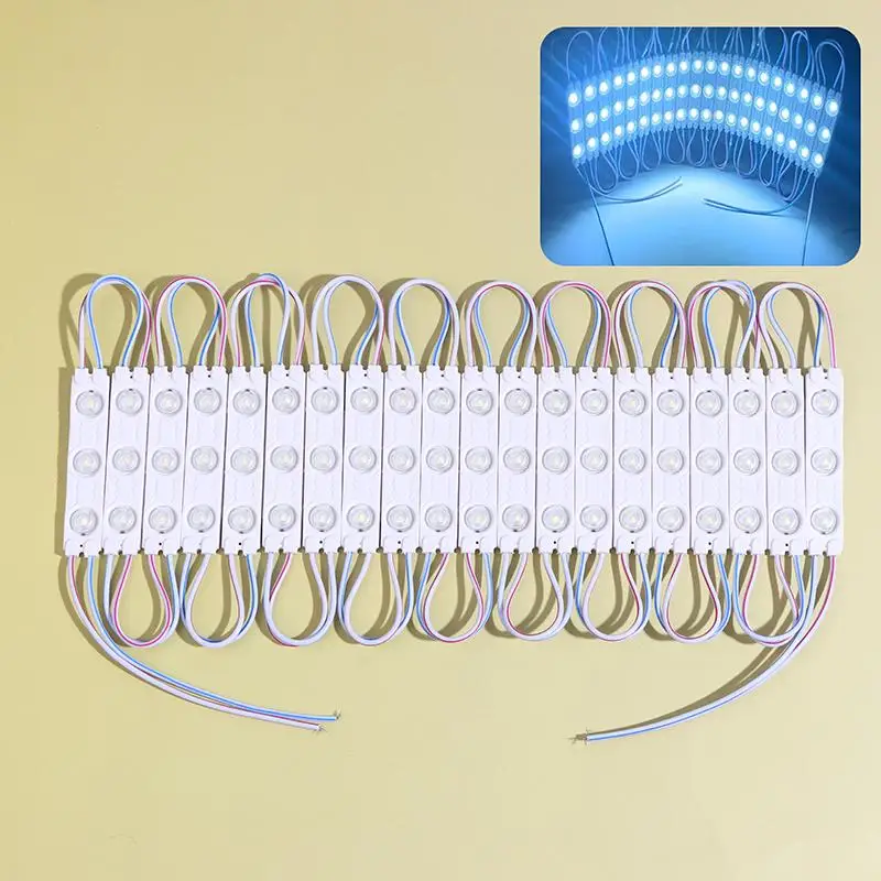 LED Injection Logo Lamps - 20 Piece Set - Ideal for Shop Banner Decorations