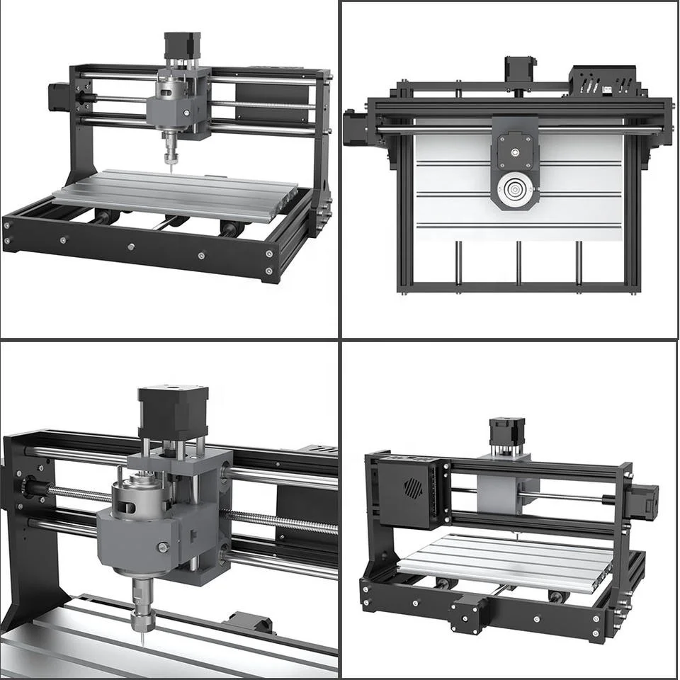 ActionLasers Newest High-performance 3018 CNC Mini Engraving Machine 3040 Wood Router 3D Carving Pro 3018 CNC Wood Router Retail view 3