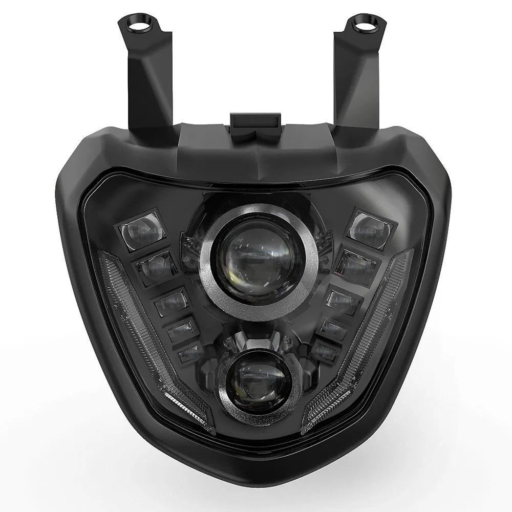 LED Koplamp Koplamp Voor Yamaha MT-07 MT07 MT 07 FZ-07 FZ07 2014 2015 2016 2017 E24 motorfiets Head Light Lamp H4 Lamp w/DRL