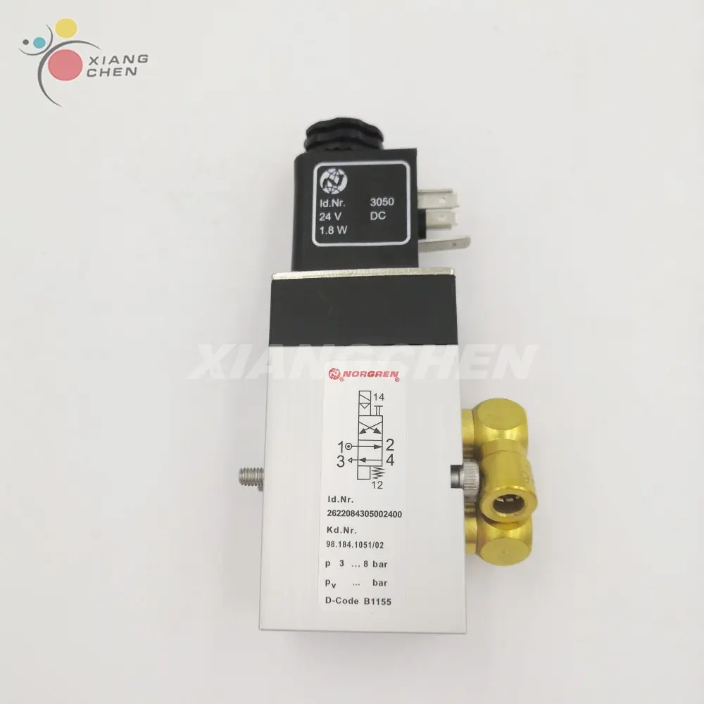 High quality printing machine SM102 CD102 Solenoid Valve 61.184.1051 98.184.1051 For Printing Machine Part