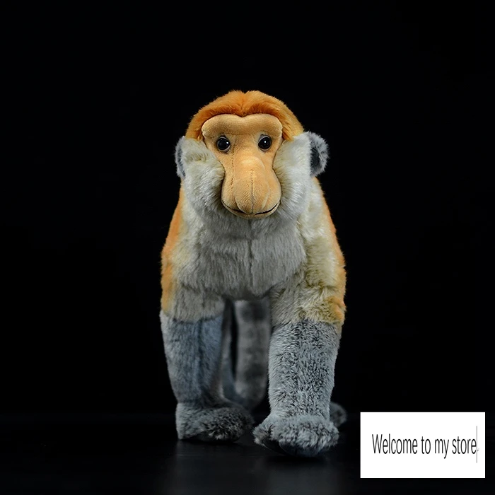 

small gift Simulated Kalimantan proboscis monkey model