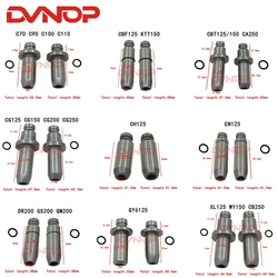 Motosiklet Scoote GY650 GY6125 GY6 için 1 çift supap kılavuzu boruları CG125 CG125 150 200 EN125 WY125 XL125 XR125 CBF150 ZY125 CA250