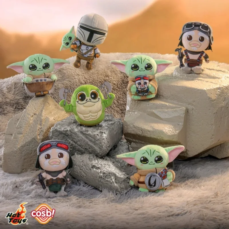 ホットトイズ-スターウォーズ-マンダロリアン-グローグ-クソビ-ぬいぐるみ-ブラインドボックス-かわいい漫画バックパックキーホルダーペンダントギフト