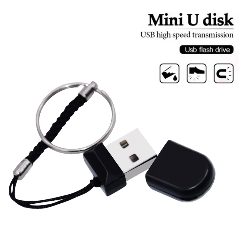 Super Mini USB Flash Drive Waterproof Pen Drive 64GB 32GB 16GB 8GB 4GB Thumbdrive Pendrive USB 2.0 Memory Stick 64GB pen drive