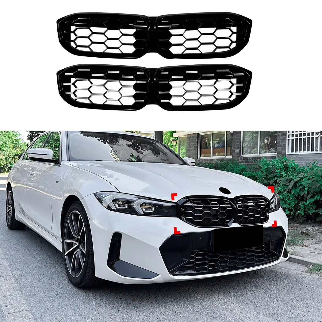 

For BMW 3 Series G20 G21 G28 LCI 2023+ Baby's breath meteor style Front Grille Modified Accessories