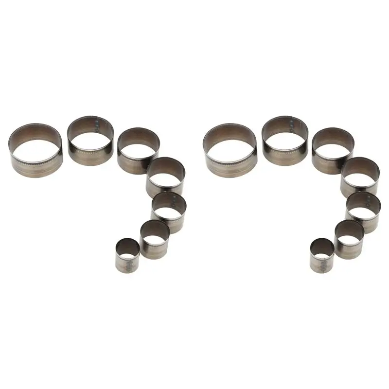 

A60z14pcs Round Leather Craft Cutter Mold Die Template Punching Tools 20Mm-50Mmmay