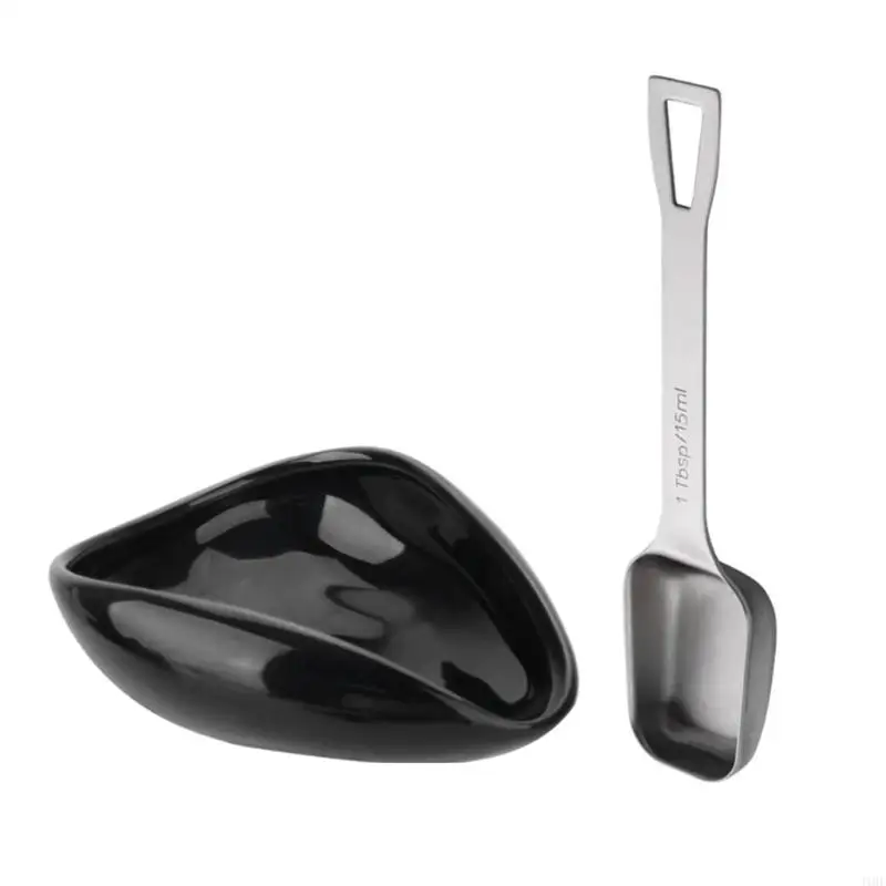 

J1HF Coffee Bean Tray Coffee Bean Container Coffee Serving Sett