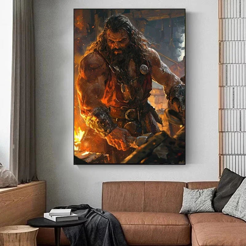 الخيال اليوناني الأساطير الفن أبولو أثينا هيستيا زيوس المشارك جميلة مثير آلهة جدار صورة يطبع قماش ديكور المنزل الحديث