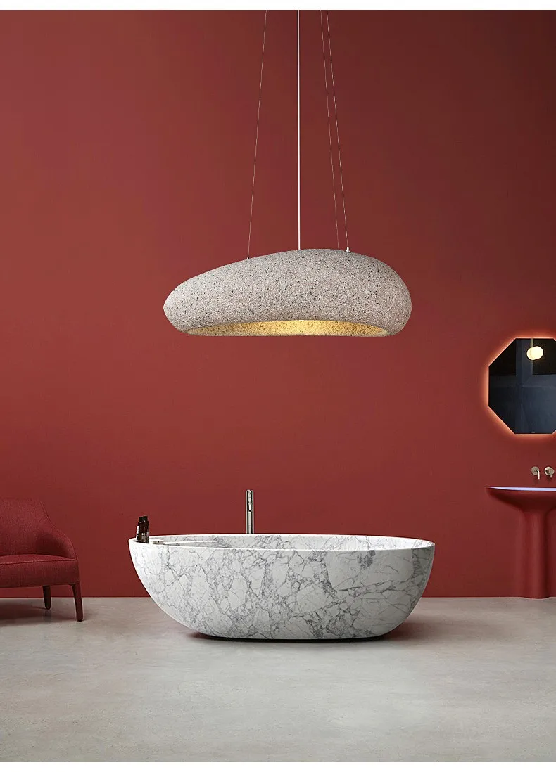 Wabi Sabi Loft E27 LED Pendant Lights Nordic Irregular