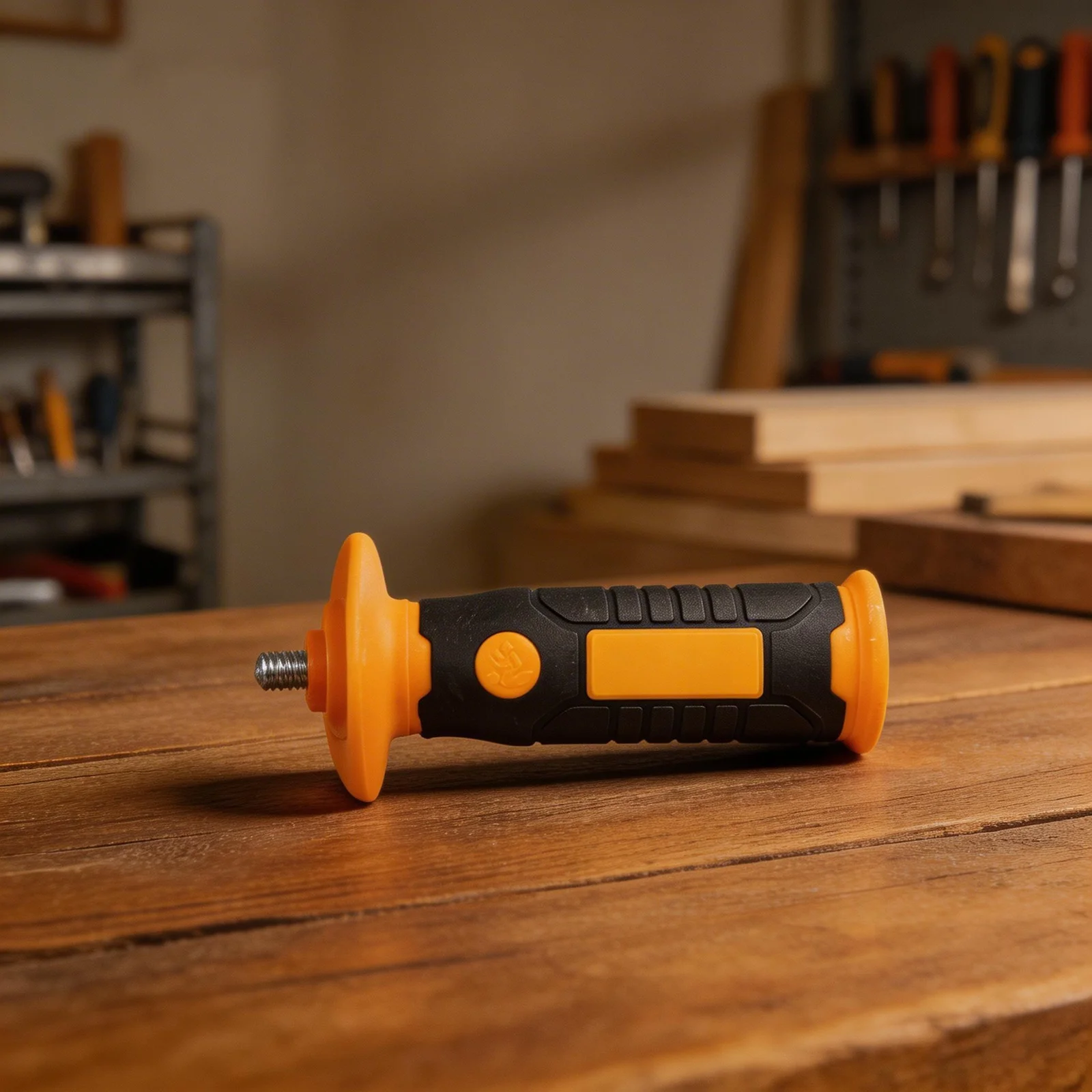 

135x59mm Shock Absorbing Handle Shock Absorbing Side Handle M8 Thread Handle Plastic And Metal Pressure Reduction Design