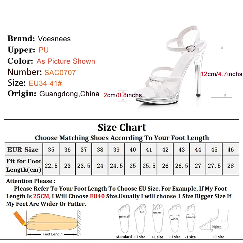 Narrowband Sandals Transparent Crystal Heeled Women Shoes 2024 New Summer 12CM High Heels Buckle Ankle Strap Career Ladies Shoes