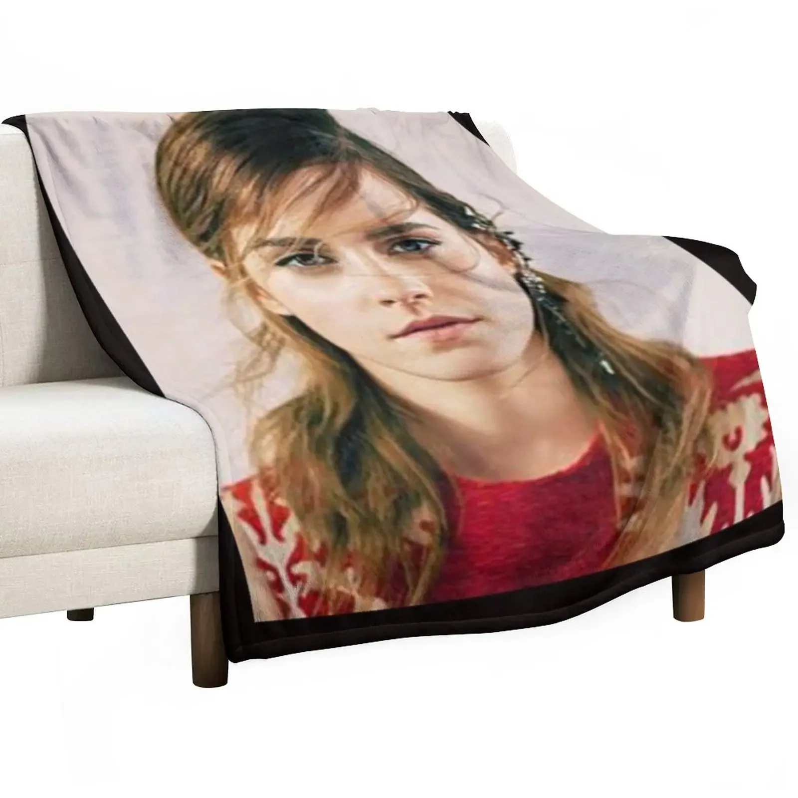 Album - Emma Watson Throw Blanket Polar blanket Hairy Blanket Quilt Blanket