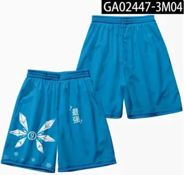 Anime Game Touhou Project Swim Board Shorts Cartoon Casual Soccer 3d Hawaiian Beach Short Men Trunk Swimsuit Men Sports Pant Boy
