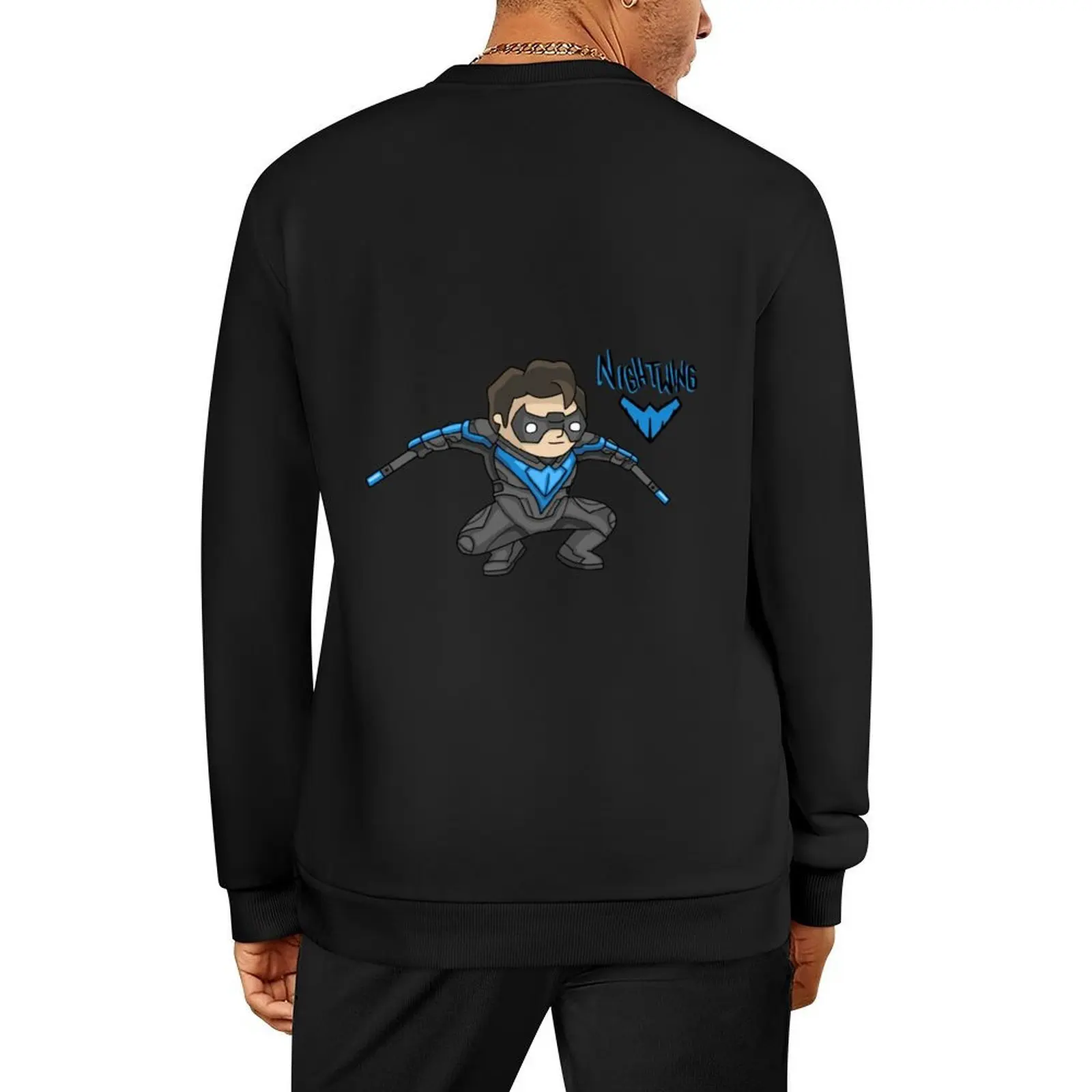 

Nightwing Pullover mens designer clothes men's clothes autumn graphic t shirts men aesthetic sweatshirts