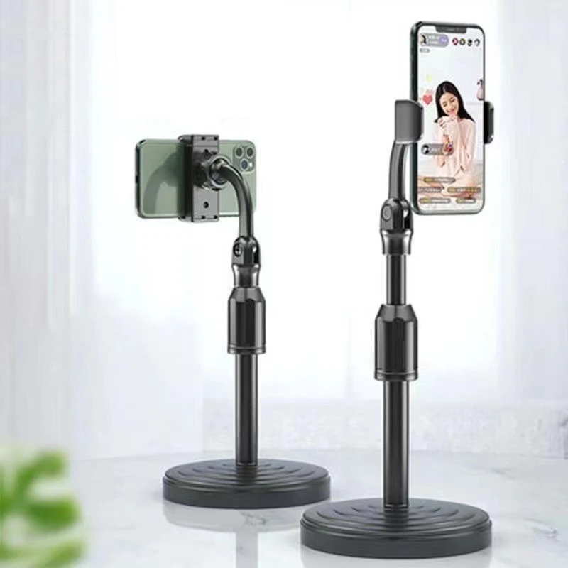 Desktop Tripod For Phone Smartphone Iphone With Phone Holder Stand Bracket Tripe For Mobile Telefoon Statief Stand Table image 3