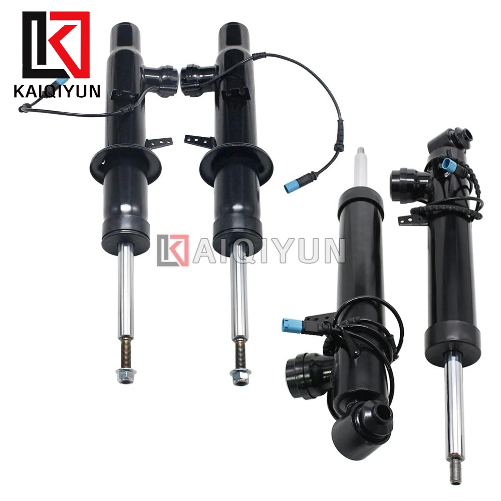 

4PCS Front + Rear Air Suspension Shock Absorber Strut Core with EDC For BMW X5 F15 X6 F16 37106875083 37106875084 37106875087