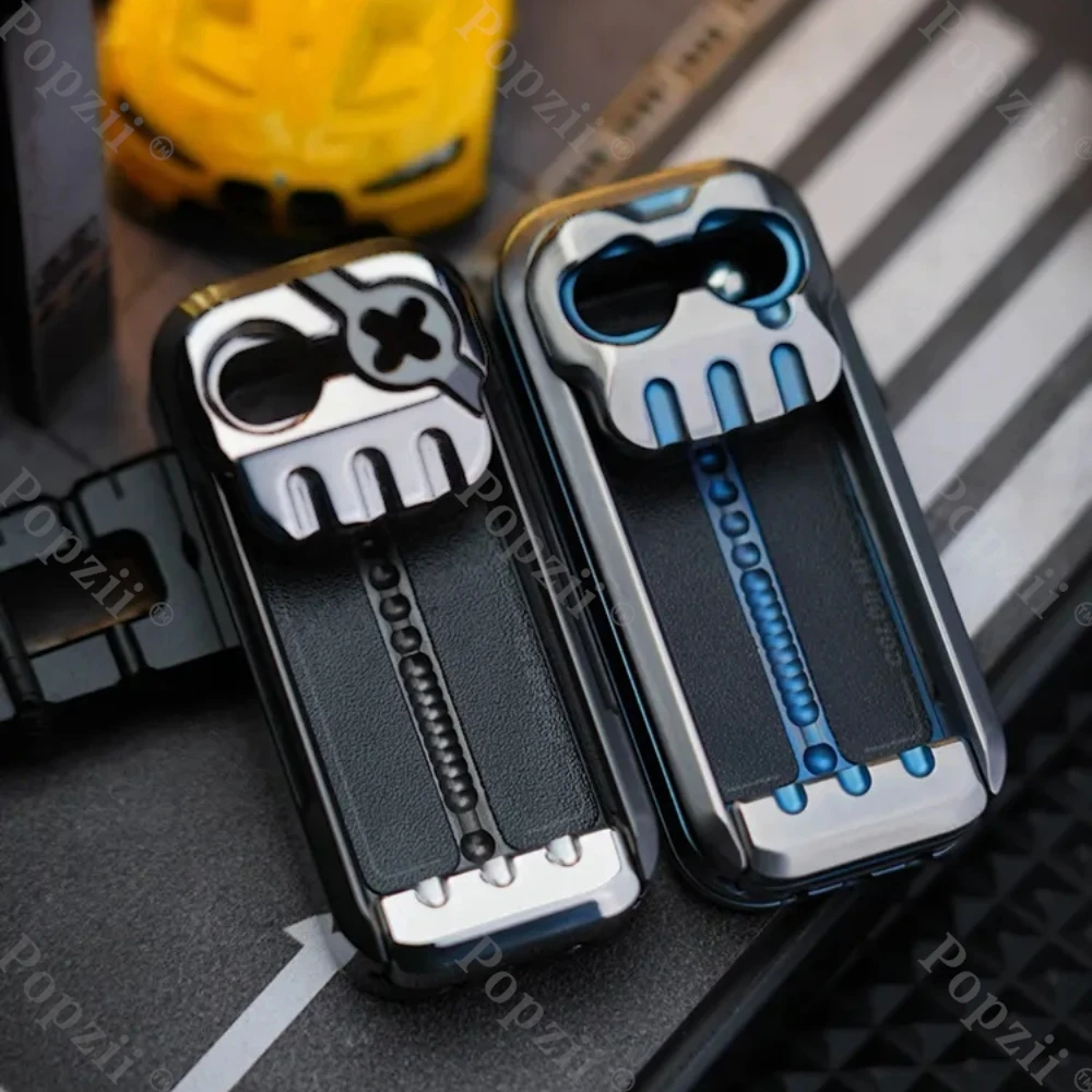 COLOR MI EDC HENCHMAN Push Slider Titanium/Zirconium Fidget Slider Stress Relief Toy Fidget Toys For Adults Original Designs