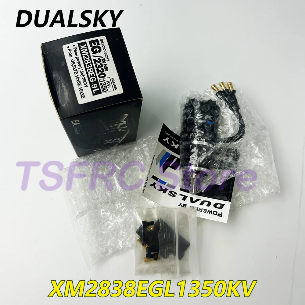 

DUALSKY XM238EGL1350KV Бесщеточный двигатель с внешним ротором с длинным валом для 800–2000 г F5J P5B Electric Glide