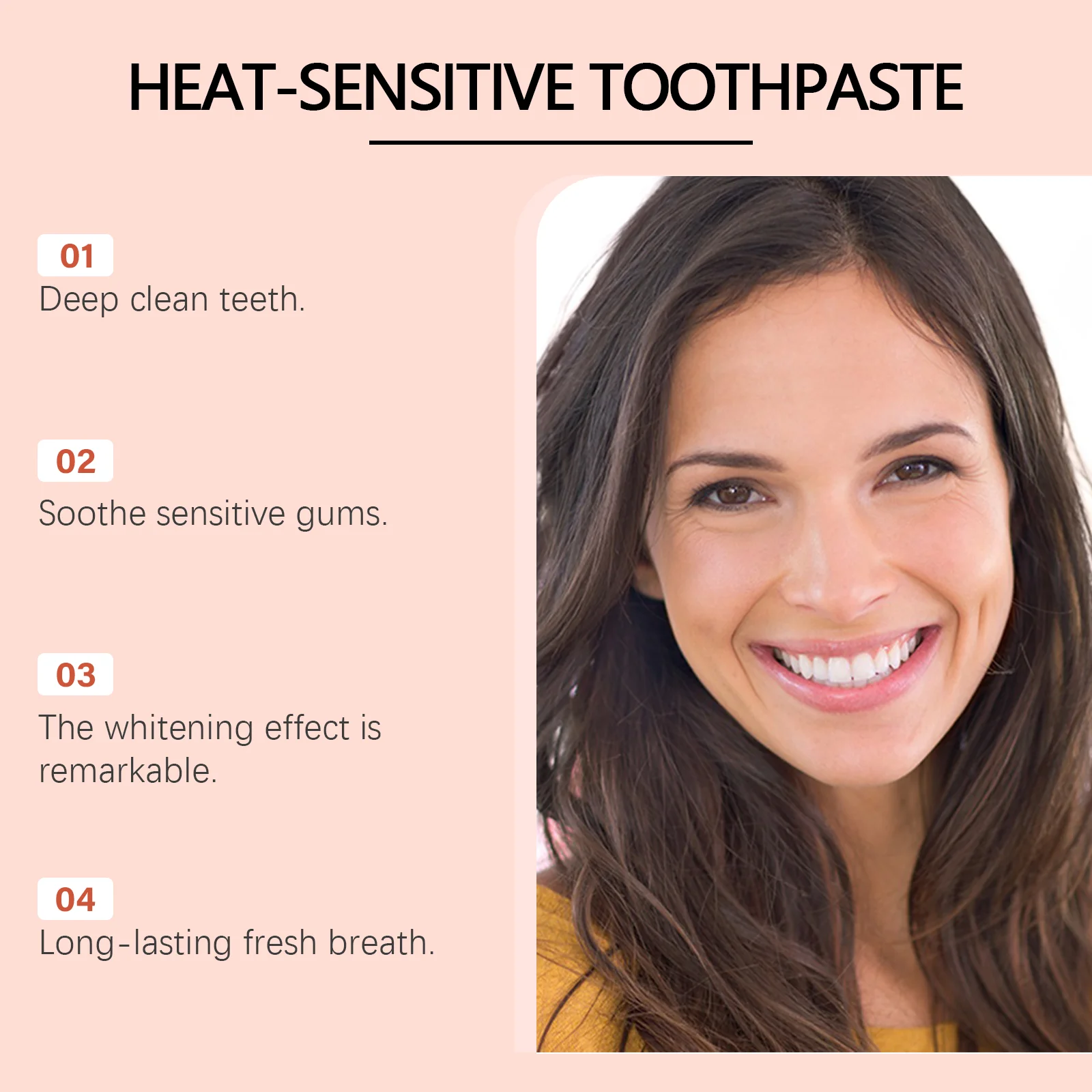 ORALHOE Heat-Sensitive Toothpa - Teeth Whitening Enzymes review and price