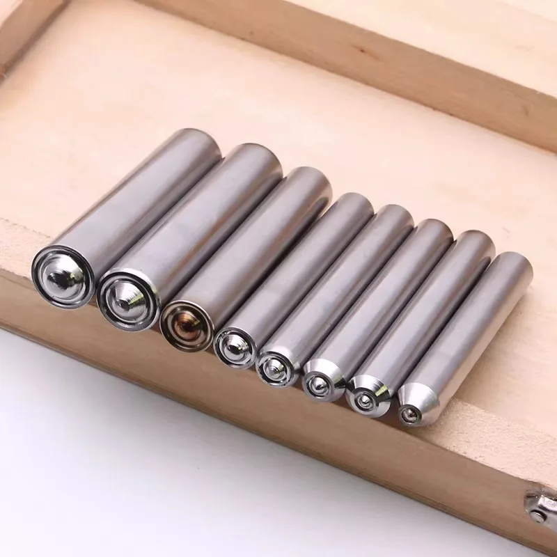 1PC Hardened Rivet Flanging Punch White steel Punch Semi-tubular Rivet Crimping Mold