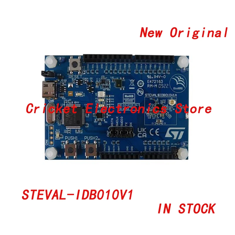 

STEVAL-IDB010V1 Bluetooth Development Tools - 802.15.1 Evaluation platform based on the BlueNRG-LP system-on-chip