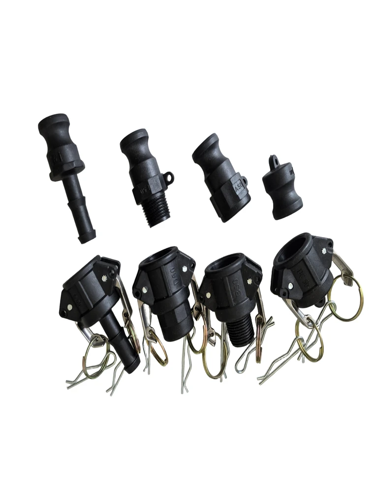 3Pcs/5pcs  DN15 to DN50  Plastic Camlock Couplings  1/2\