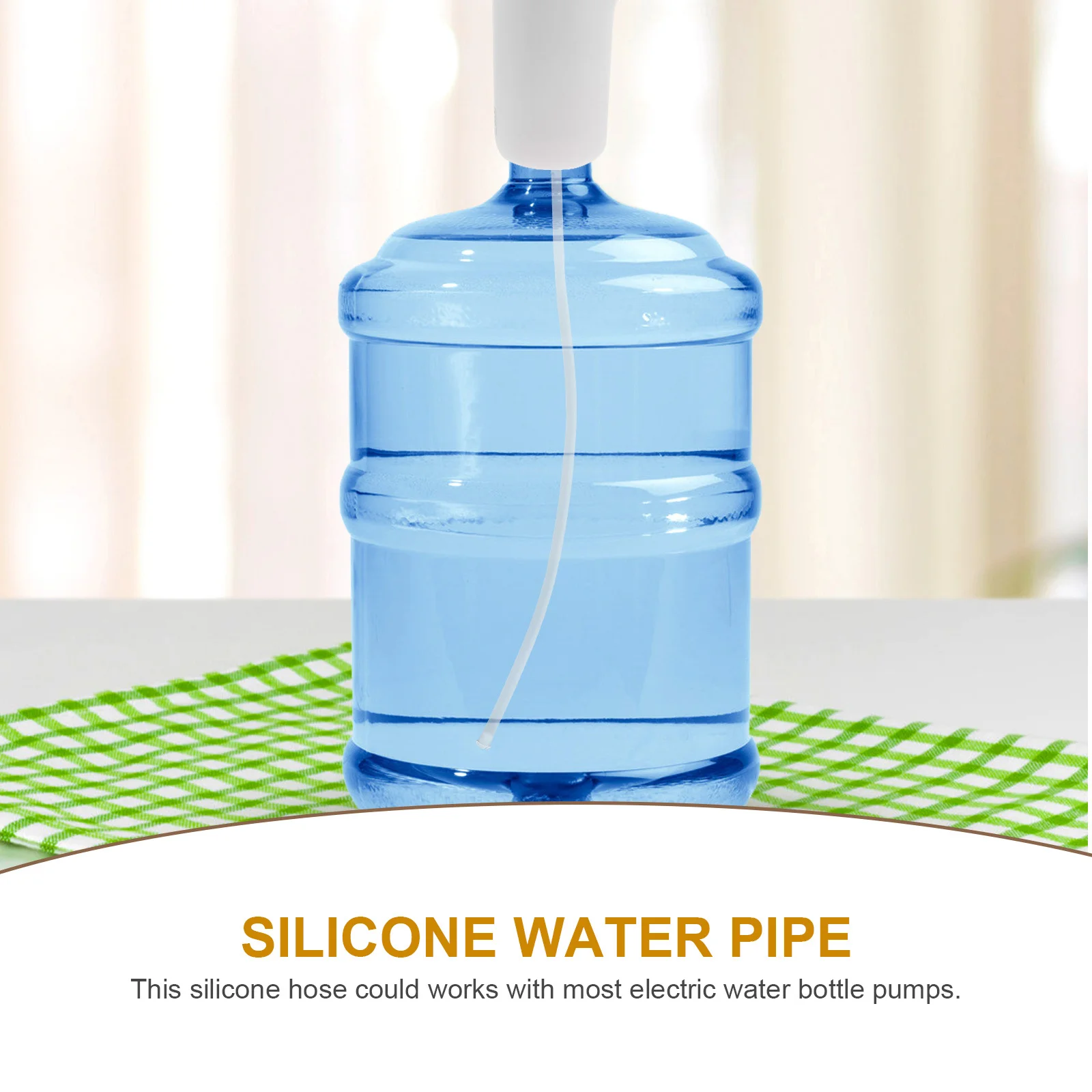4 قطعة 50 سنتيمتر خرطوم أنابيب السيليكون لمضخة زجاجة المياه الكهربائية USB شحن السيارات شرب موزع اكسسوارات المطبخ الطعام آمنة #6