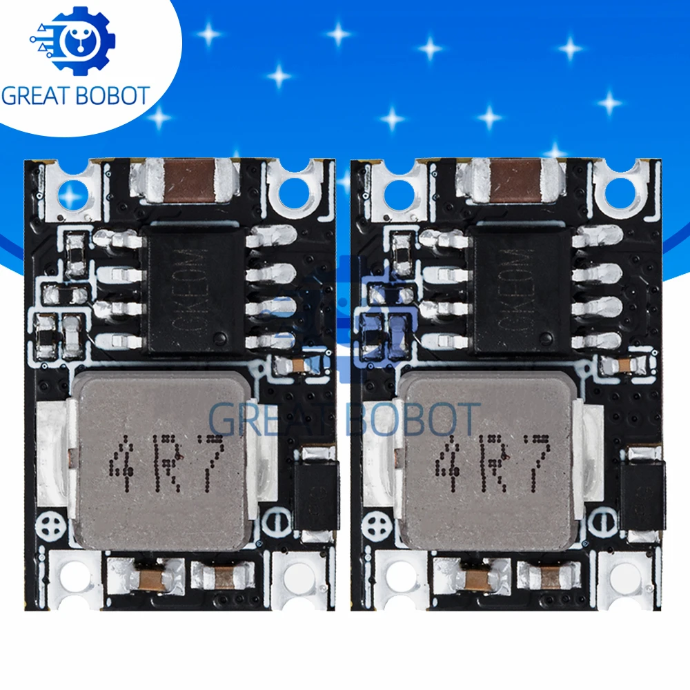 BS 3A Mini DC-DC Buck Step Down Converter Board 5V-30V to 3.3V 5V DC Voltage Regulator Power Module