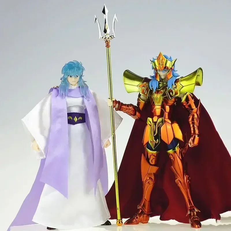 JM/MST model Saint Seiya Mythical Cloth EX/EXM Sea Emperor DX Poseidon with Casual Wear Knights of the Zodiac Action Figure Toys