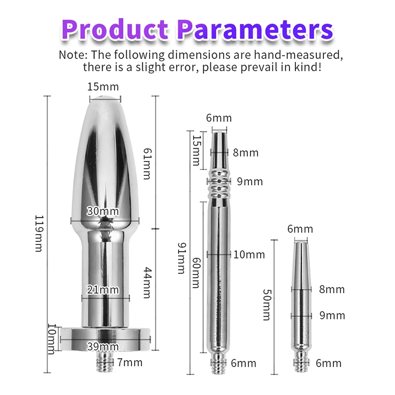 أنبوب عين الحصان متصل بقابس شرجي ، تدفق القضيب في فتحة الشرج ، أداة استمناء تنظيف حقنة شرجية ، ألعاب جنسية للرجال المثليين